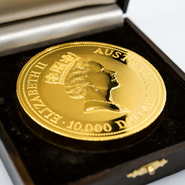 Goldmünze Australian Nugget 1 Kilogramm inkl. Kassette