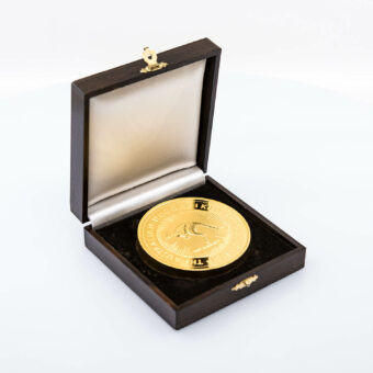 Золотая монета Австралийский самородок 1 килограмм вкл. кассету