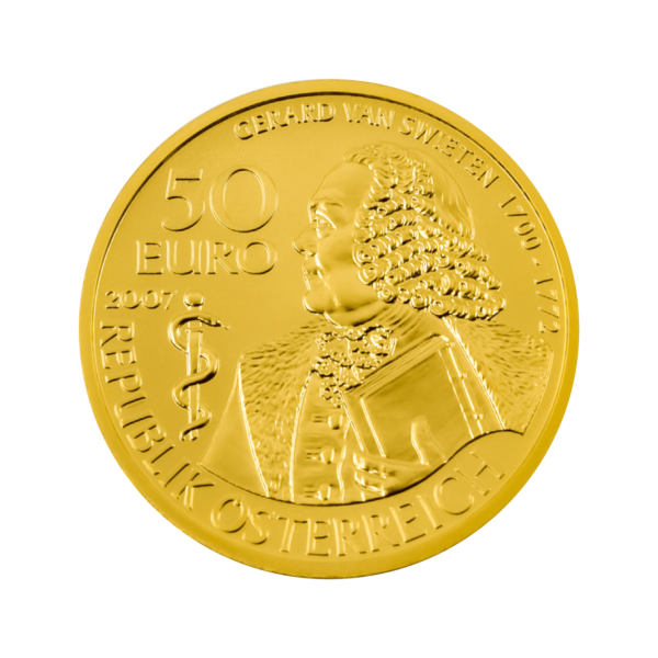 Gerard van Swieten 2007 | 50 Euro | Goldmünze
