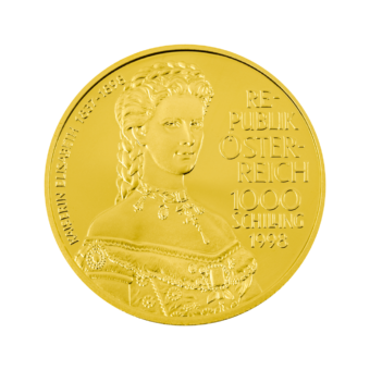 Kaiserin Elisabeth 1998 | 500 ATS | Goldmünze