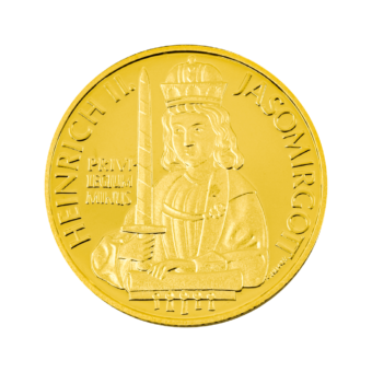 Heinrich ll. Jasomirgott 1996 | 500 ATS | Goldmünze