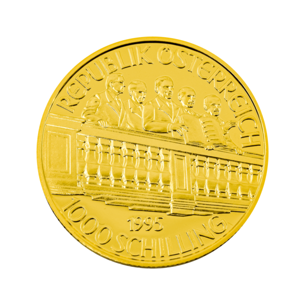Zweite Republik 1995 | 1000 ATS | Goldmünze – Bild 2