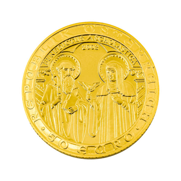 2000 Jahre Christentum | 2002 Orden und die Welt | 50 Euro | Goldmünze – Bild 2