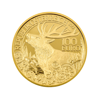 Der Rothirsch 2013 | 100 Euro | Goldmünze