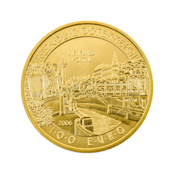 Wienflußportal 2006 | 100 Euro | Goldmünze