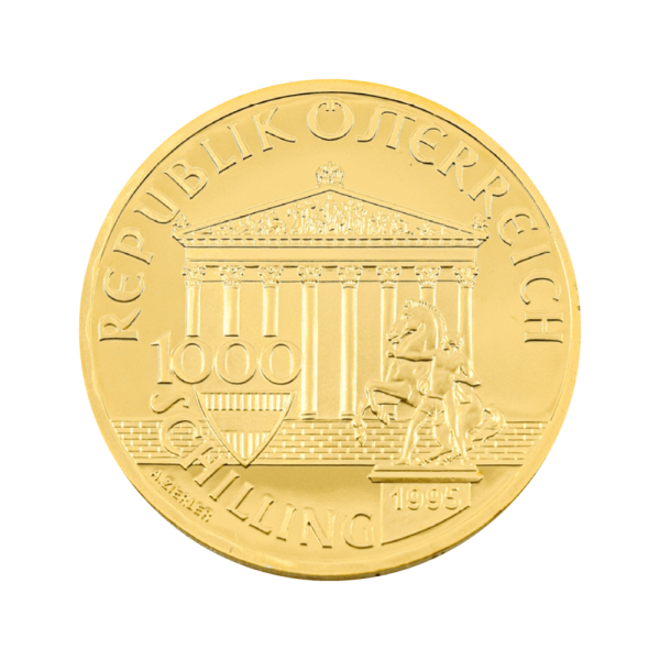 Zeus 1995 | 1000 ATS | Goldmünze – Bild 2