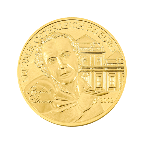 Die Bildhauerei 2002 | 100 Euro | Goldmünze