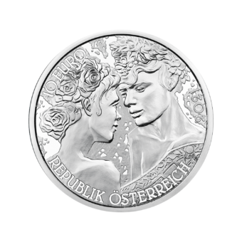 10 Euro Silbermünze "Die Rose"