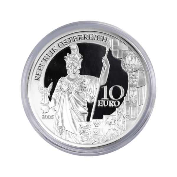 10 Euro Silbermünze „60 Jahre 2. Republik“ 2005