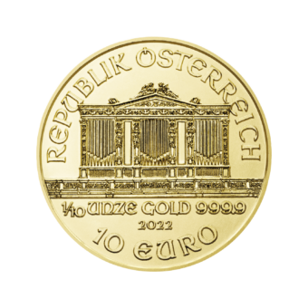 Wiener Philharmoniker 1/10 Unze 10 Euro