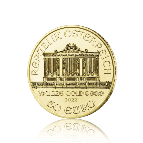 Vienna Philharmonic 1/2 ounce 50 euro