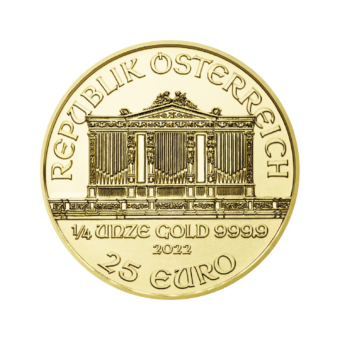 Wiener Philharmoniker 1/4 Unze 25 Euro