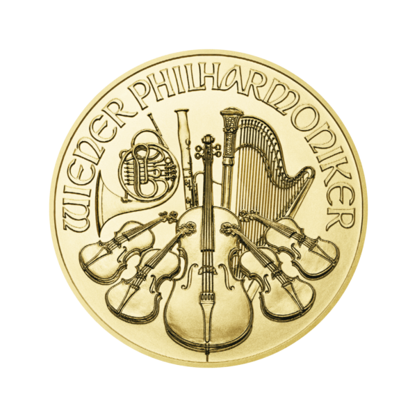Vienna Philharmonic 1/2 unce 1000 Schilling