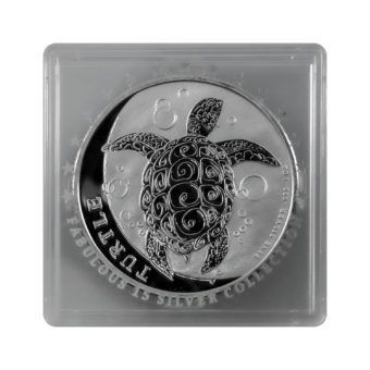 NIUE Silbermünze Schildkröte | 1 Unze | Div. Jahre | Differenzbesteuert