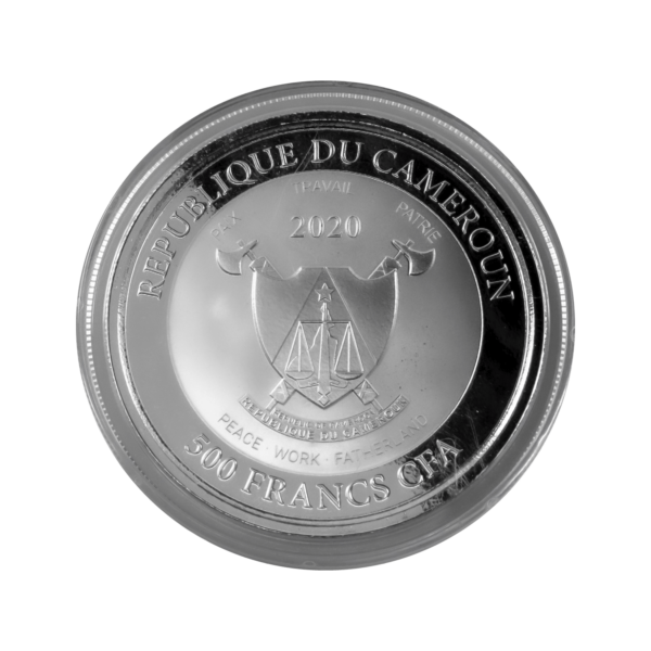 Silver Cameroon Mandrill 1 Ounce | Div. years | Differential taxed