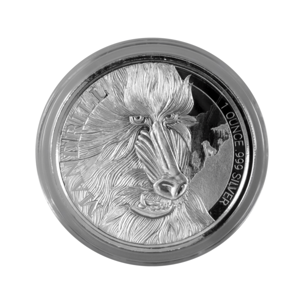 Silver Cameroon Mandrill 1 Ounce | Div. years | Differential taxed
