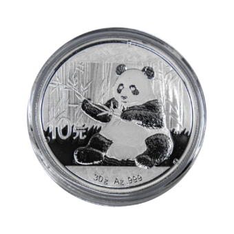Silber China Panda 2017 30 Gramm Differenzbesteuert