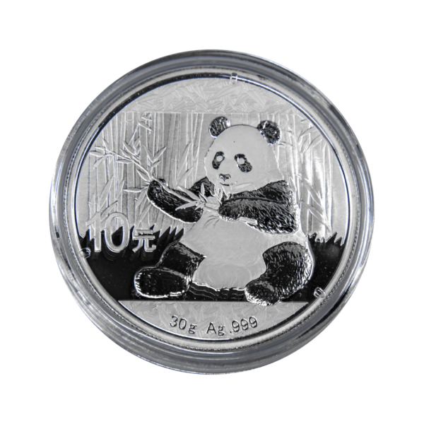 Серебряная китайская панда 2017 года весом 30 грамм облагается дифференцированным налогом