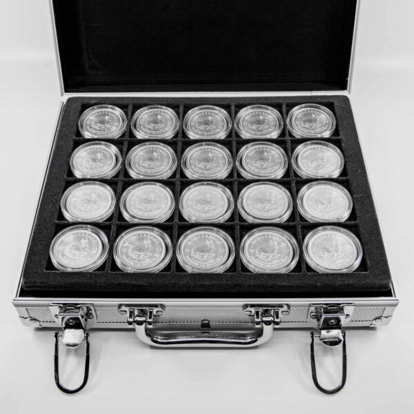 Specijal: Silver Krugerrand 1 unca u aluminijumskom kaseti (diff.)