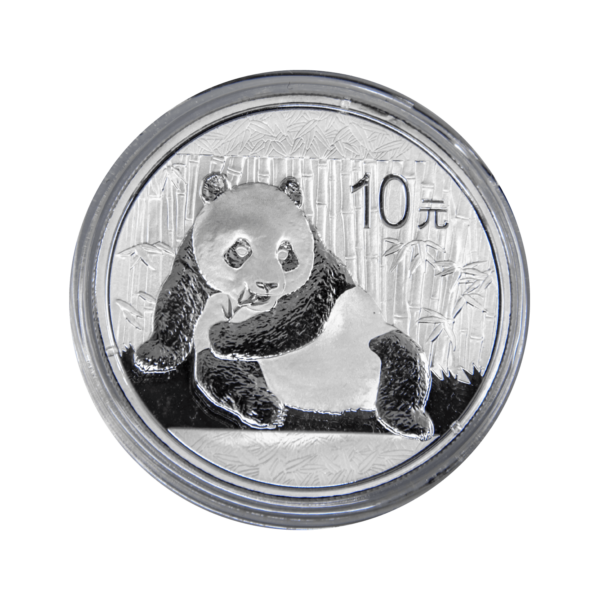 Серебро Китай Панда 2015 1 унция облагается дифференцированным налогом