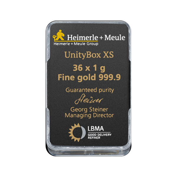 UnityBox Heimerle + Meule 36 x 1 Gramm