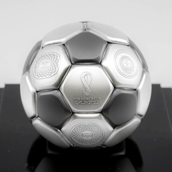 FIFA Fußball World Cup | 3 Oz Silbermünze 10$ | 2022