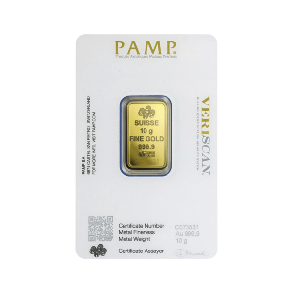 PAMP Suisse 10 Gramm