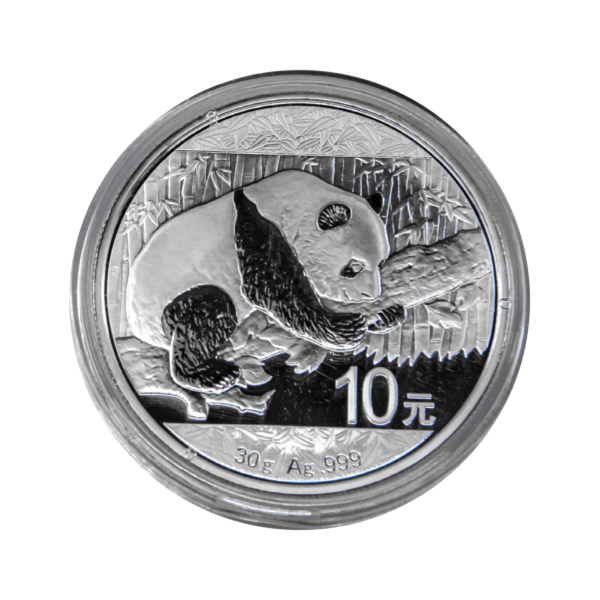 Silber China Panda 2016 30 Gramm Differenzbesteuert