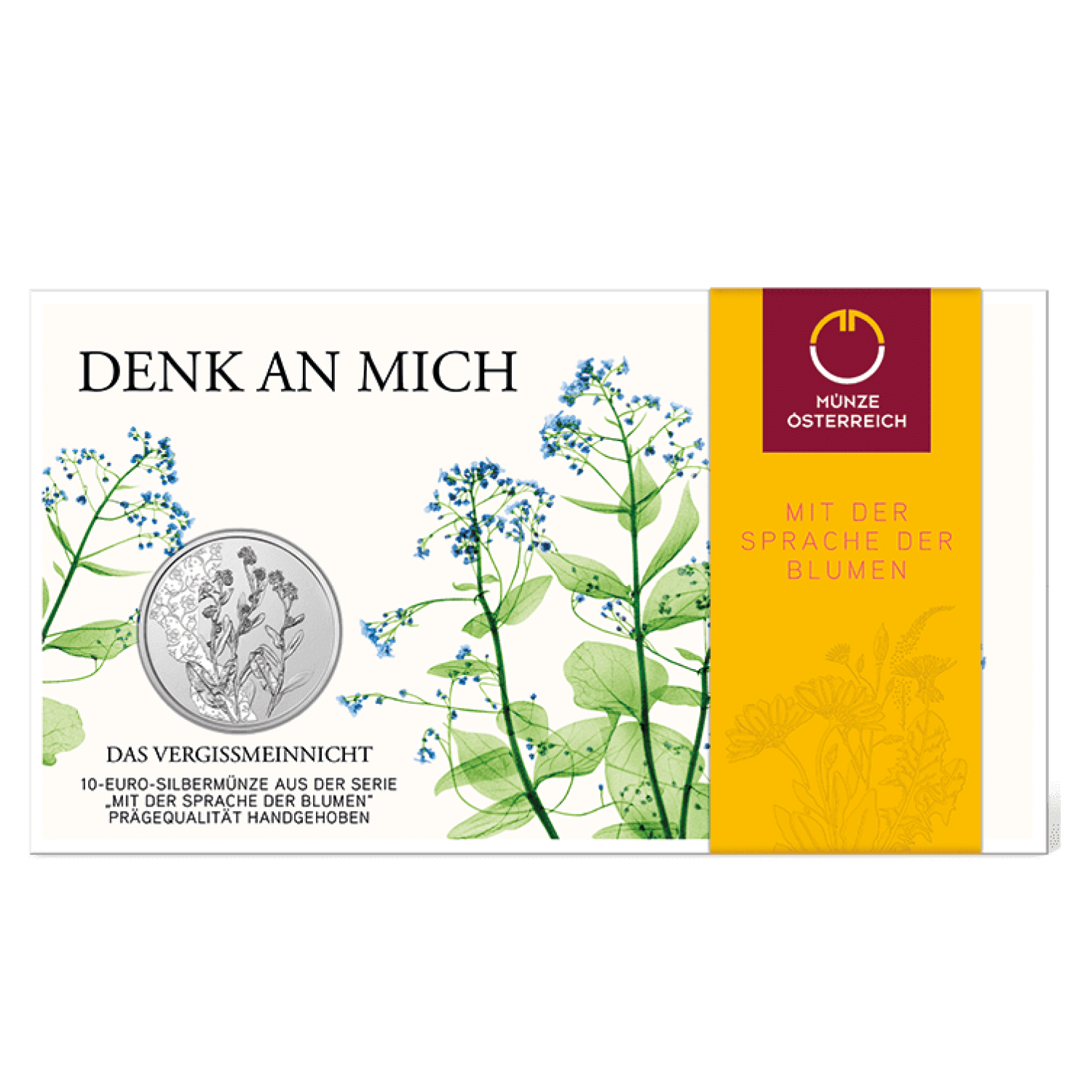 10 Euro Silver Coin "The Forget-Me-Not" 2023 (Hand Lifted)