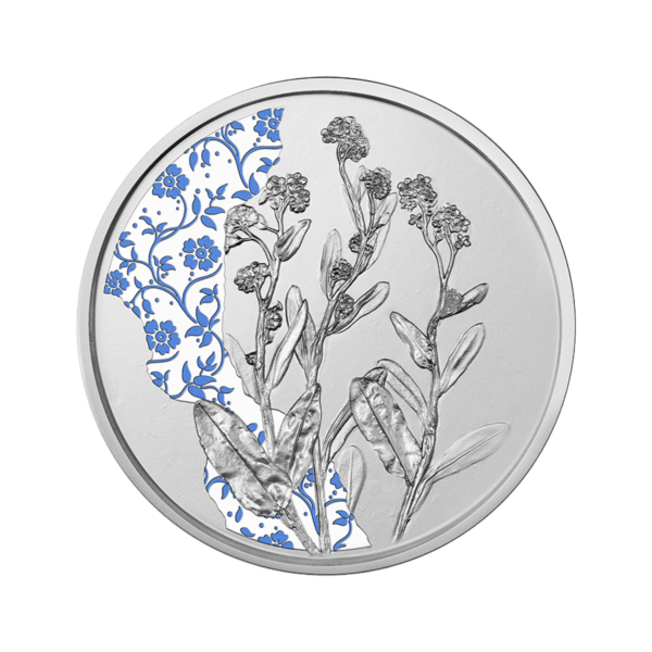 10 Euro Silbermünze “Das Vergissmeinnicht” 2023 (Polierte Platte)