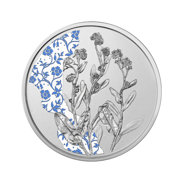 10 Euro Gümüş Para "The Forget-Me-Not" 2023 (Proof)