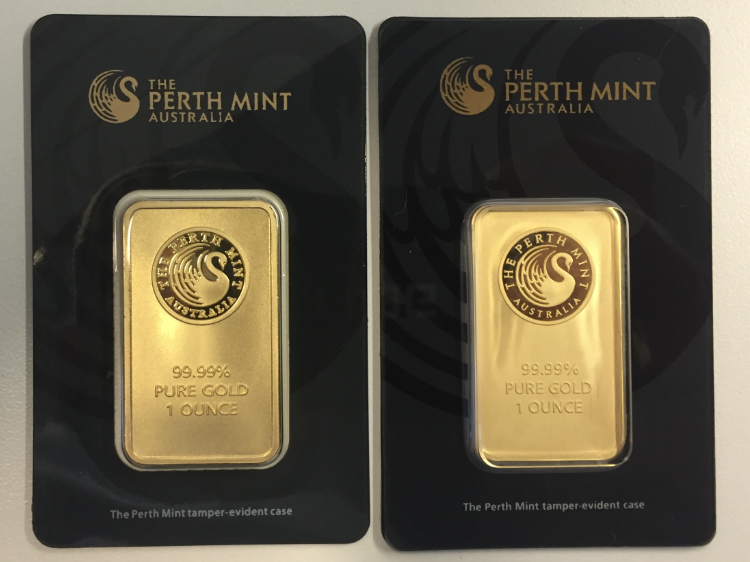 Gold Bar Fake Perth Mint