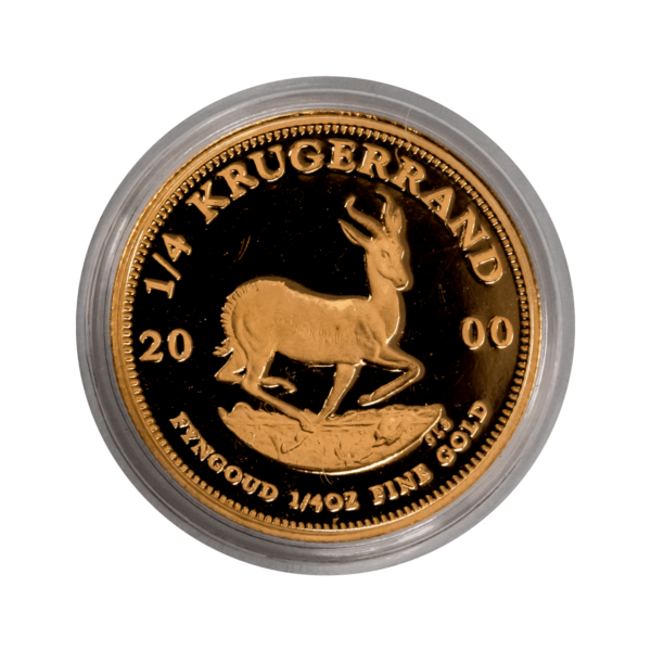 Goldmünzen | Prestige Set Krügerrand Jg. 2000 | inkl. Holz-Sammelkassette