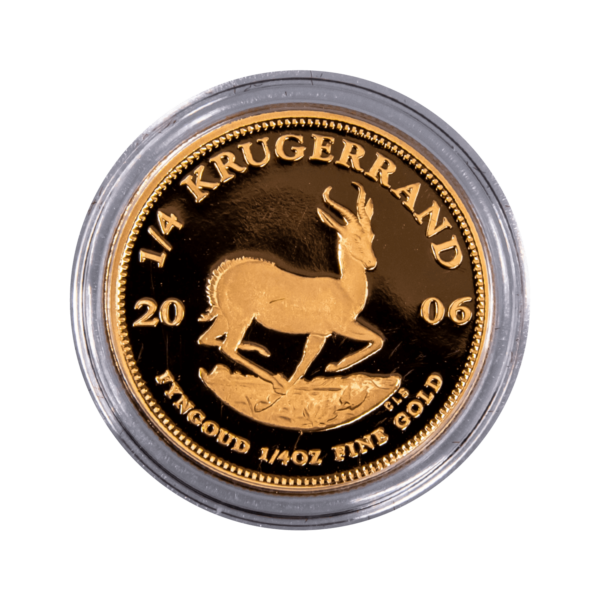 Altın Paralar | Prestij Seti Krugerrand Jg. 2006 | ahşap koleksiyoncu çantası dahil