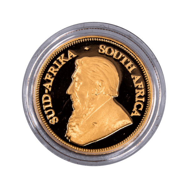 Золотые монеты | Престижный набор Крюгерранд мл. 2006 г. | вкл. деревянный коллекционный футляр