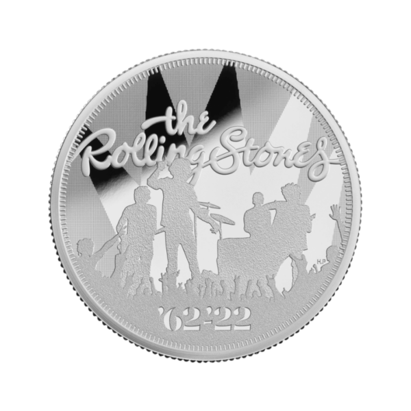 Silbermünze | “Music Legends Rolling Stones” | 1 Unze | 2022