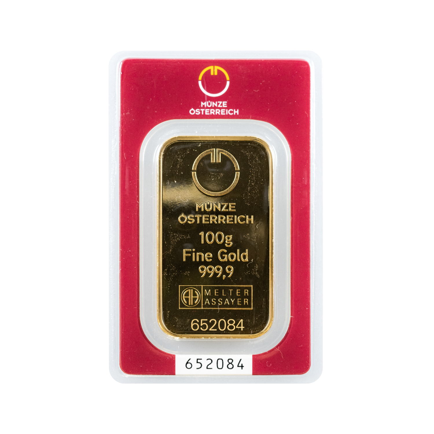 Gold Bar | Austrian Mint | 100 Gram