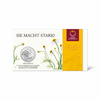 10 Euro | "Die Kamille" 2023 (Handgehoben) | Silbermünze