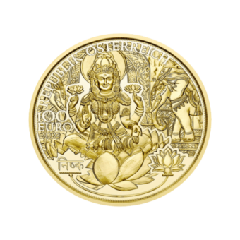 Das goldene Indien | 100 Euro | Goldmünze