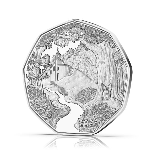 5 Euro "Auf dem Weg" (handgehoben) | Silbermünze – Bild 4