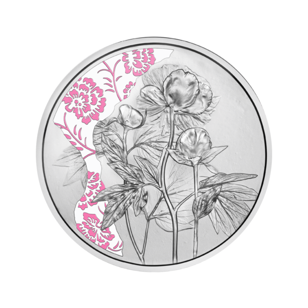 "Die Pfingstrose" | Polierte Platte | 10 Euro – Bild 3