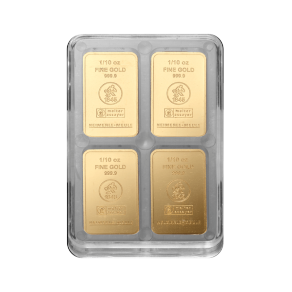 Heimerle & Meule UnityBox | 20 x 1/10 Unze | Gold