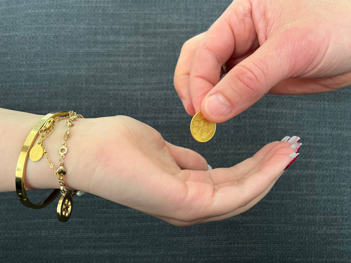 Gold als Zahlungsmittel.